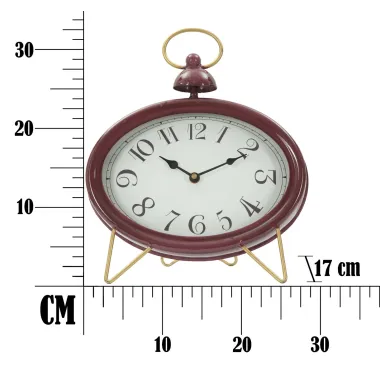 Zegarek GLAM Bordeaux 28,5x5,5x33,5 cm